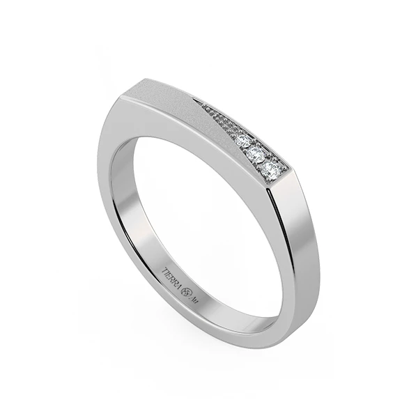 Modern Wedding Band Set NCC2034 4
